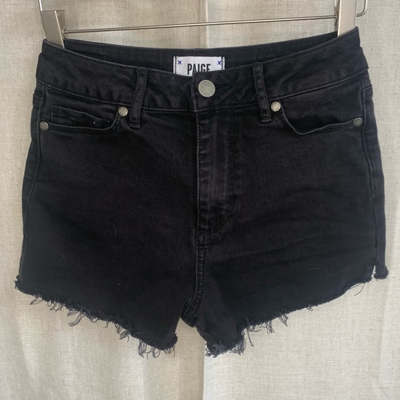 PAIGE Margot Short in Vintage Black - Picture 3 of 12